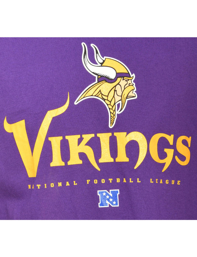 Vikings Football Sports T-shirt - L