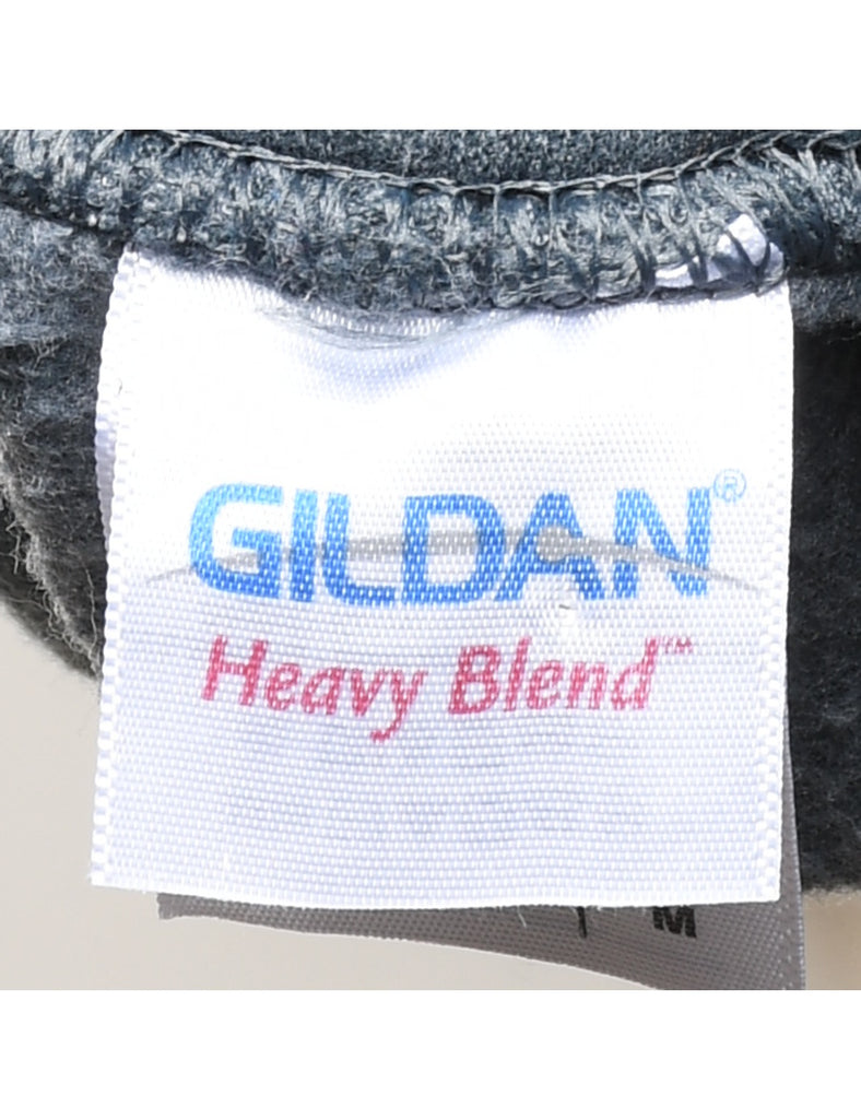 Vikings Softball Hooded Grey Sports Sweatshirt - L