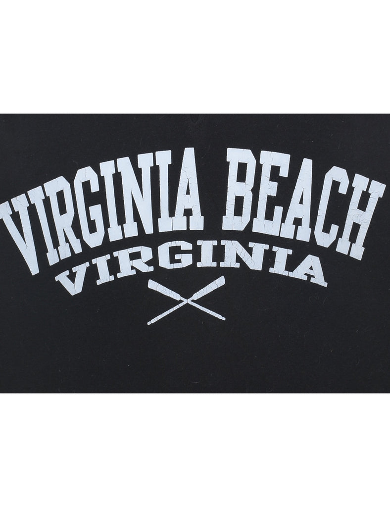 Virginia Beach Printed Sweatshirt - L