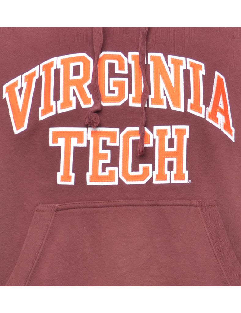 Virginia Tech Printed Hoodie - M