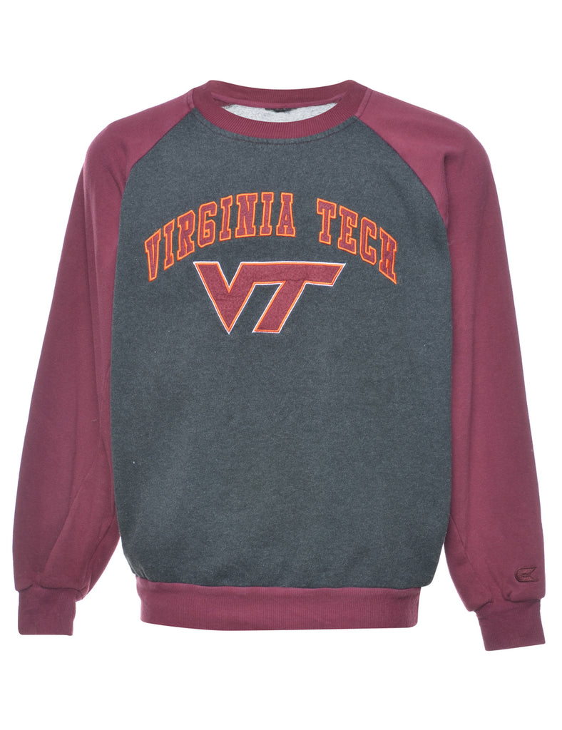 Virginia Tech Printed Sweatshirt - S