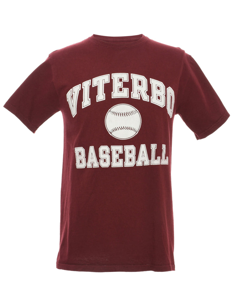 Viterbo Baseball Champion Maroon Sports T-shirt - M