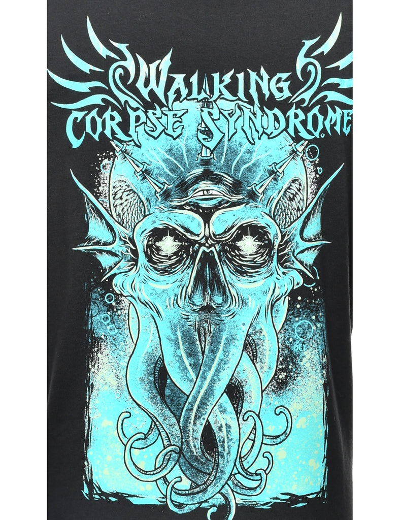 Walking Corpse Syndrome Printed T-shirt - L