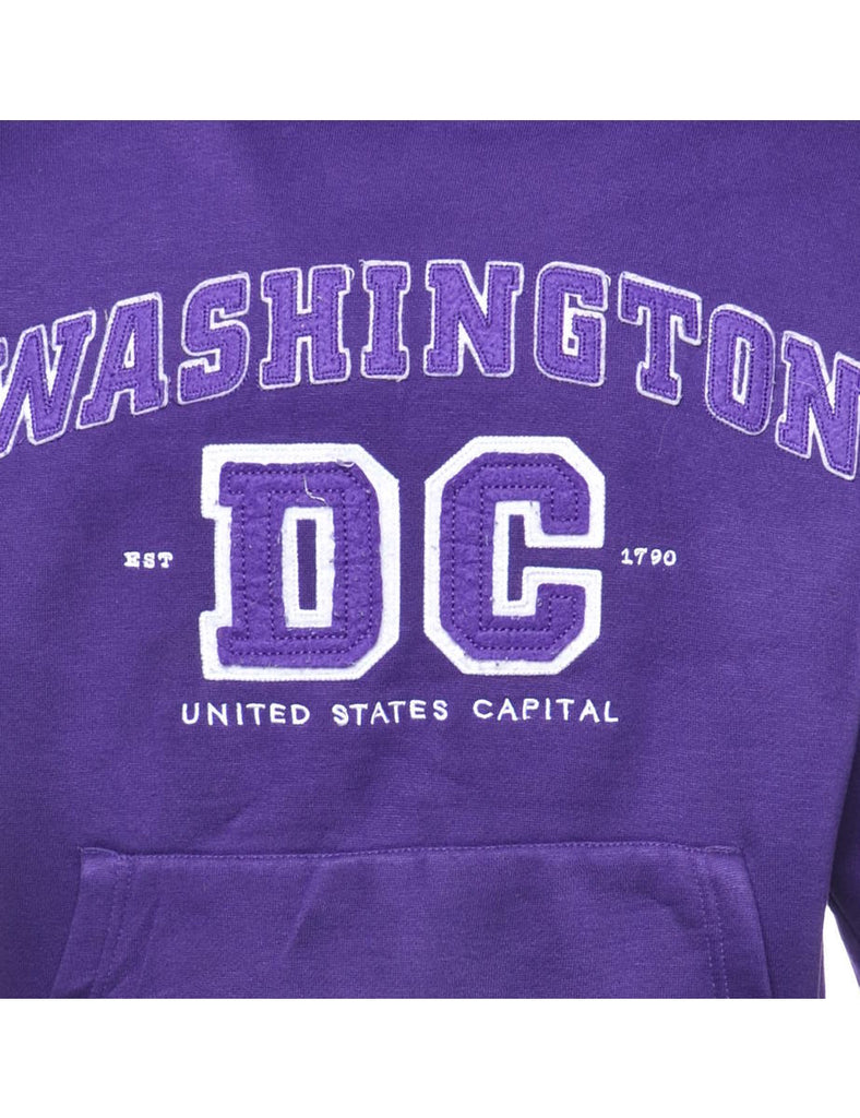 Washington Printed Hoodie - M