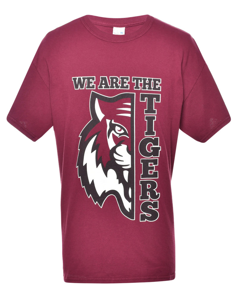 We Are The Tigers Printed T-shirt - L
