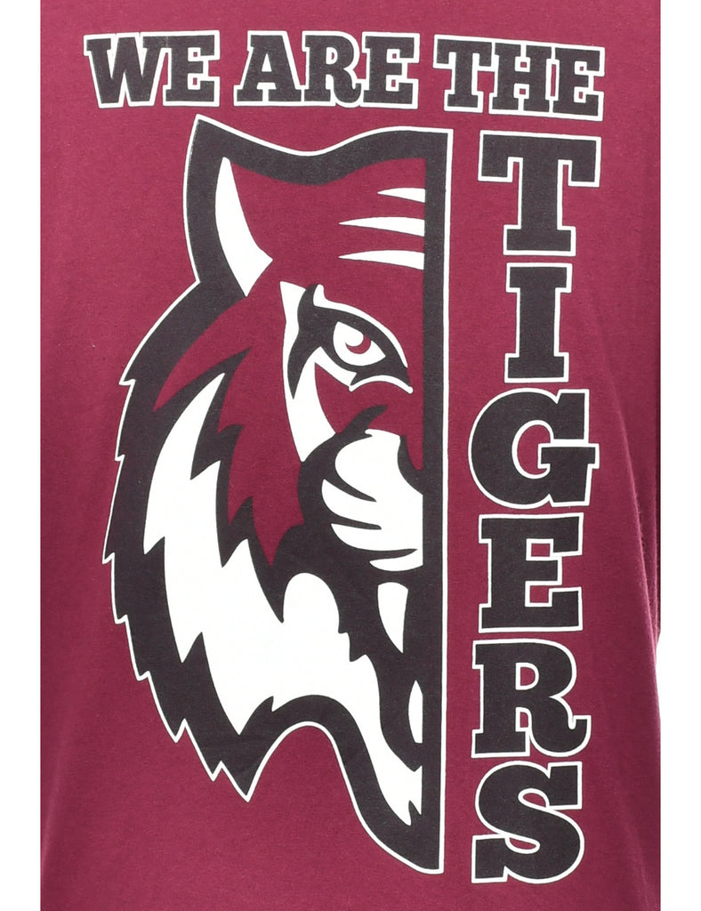 We Are The Tigers Printed T-shirt - L