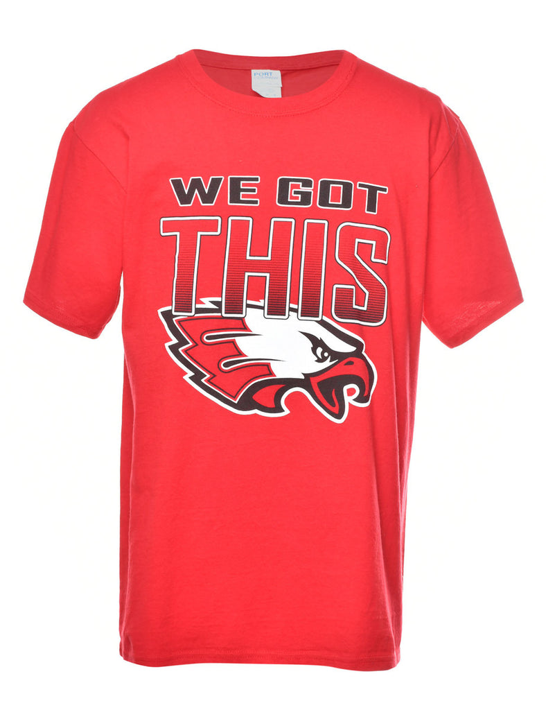 We Got This Printed T-shirt - M