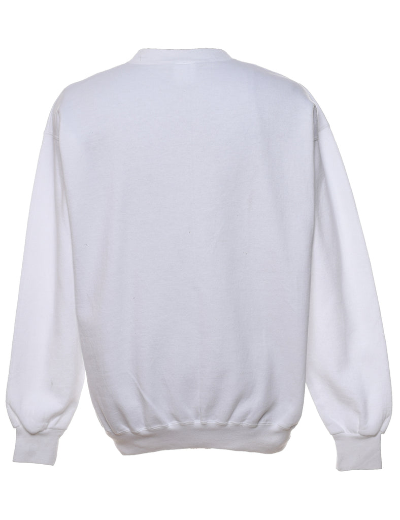 White Christmas Sweatshirt - L