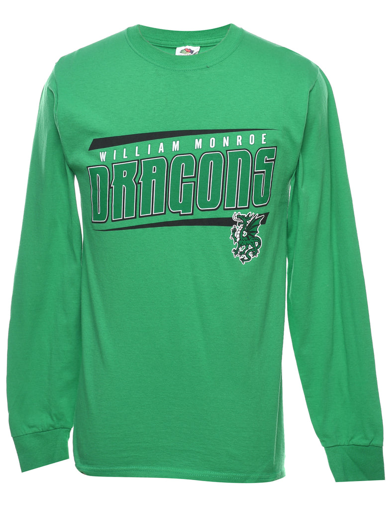 William Monroe Dragons Green T-shirt - S