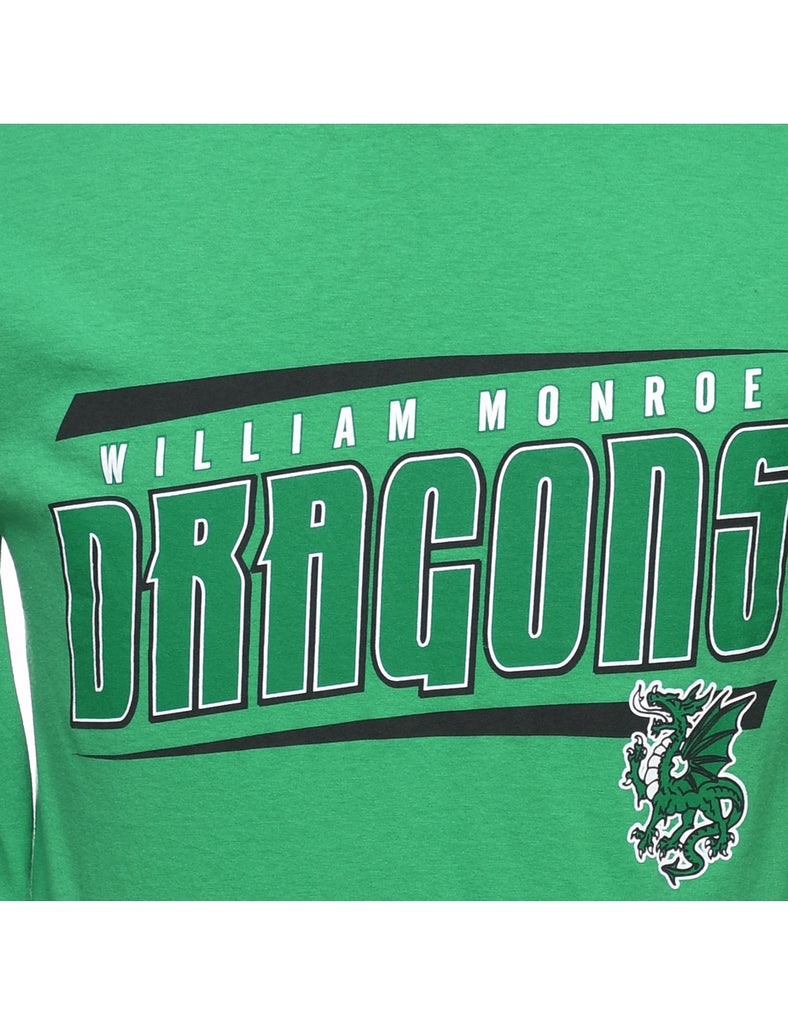 William Monroe Dragons Green T-shirt - S