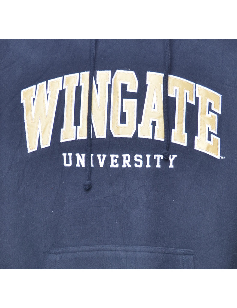 Wingate University Printed Hoodie - M