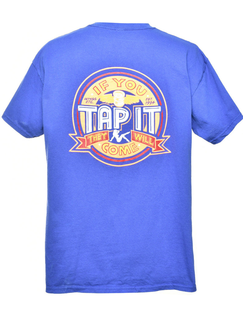 Wings Etc Grill & Pub Printed T-shirt - L