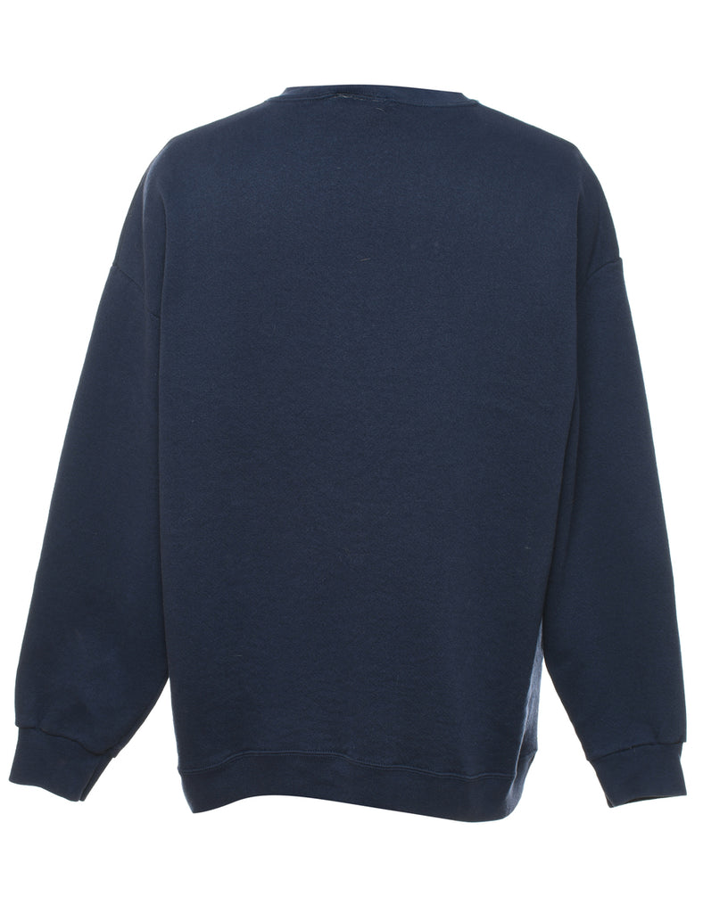 Winnie The Pooh Navy Round Neck Sweatshirt - M