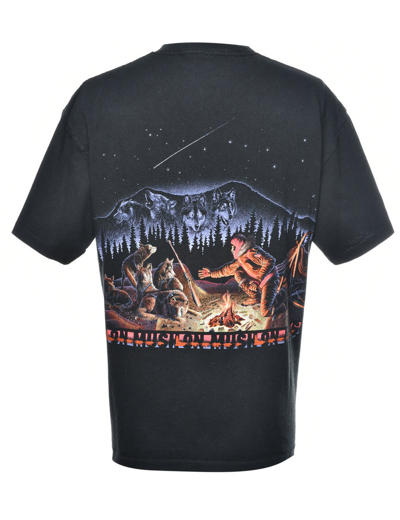 Wolf Animal T-shirt - L