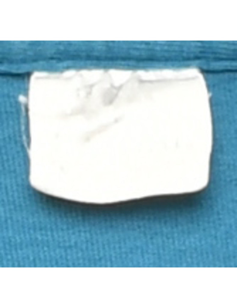 Wolf Print Animal T-shirt - L