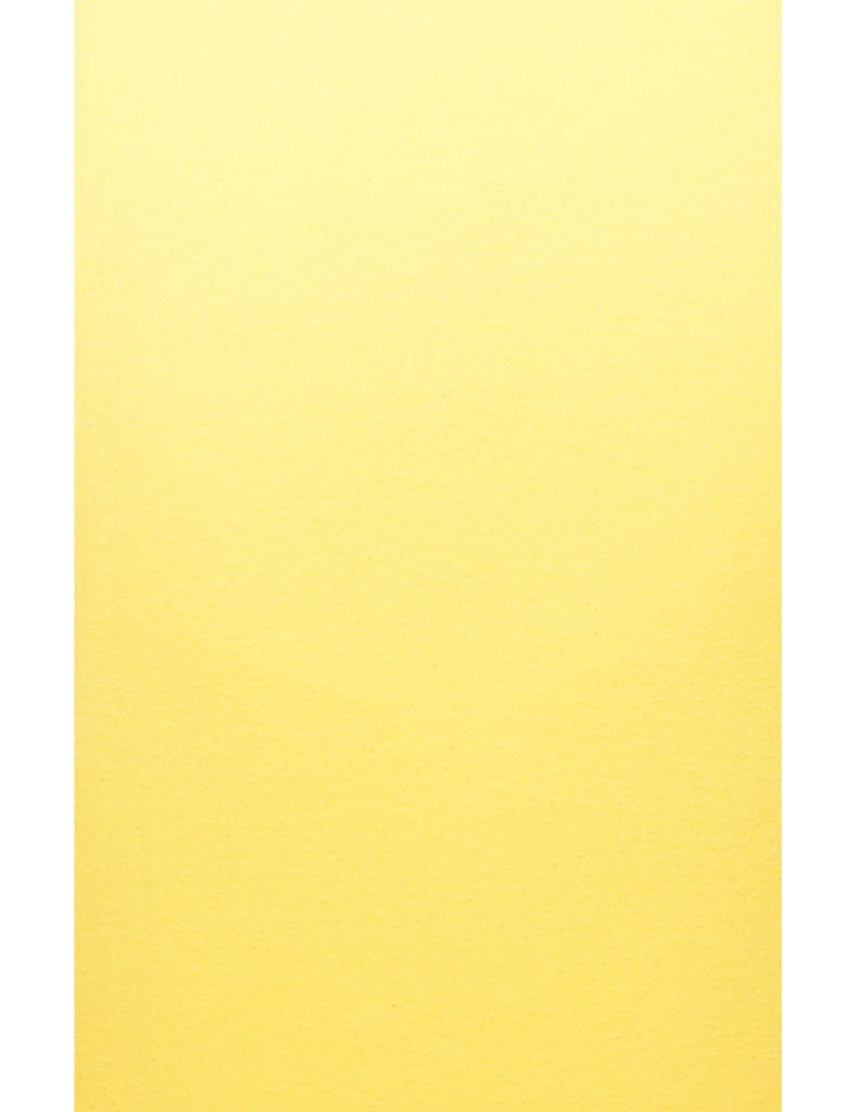 Yellow Plain T-shirt - L