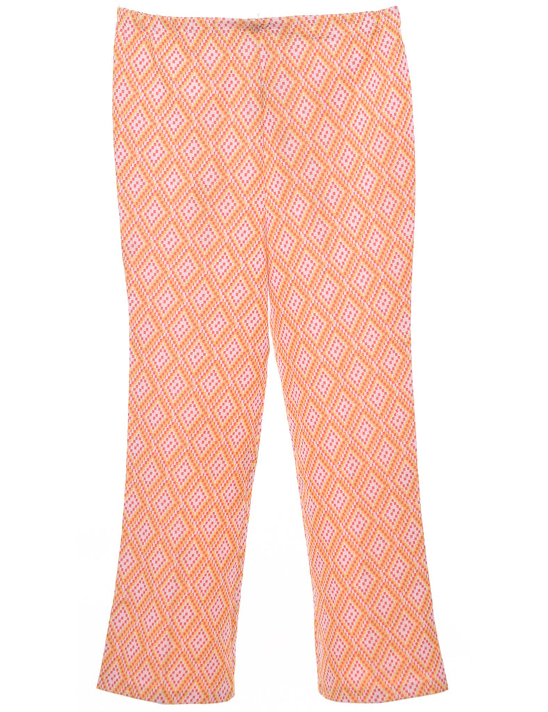 1970s Multi-colour Trousers - W34 L29