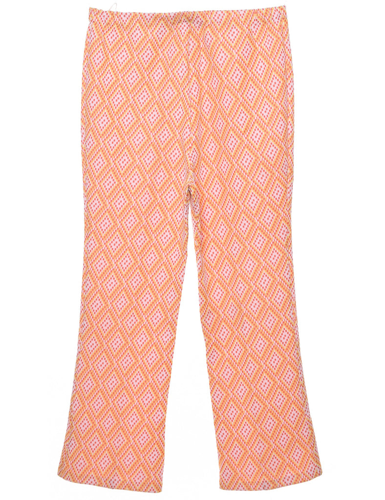 1970s Multi-colour Trousers - W34 L29