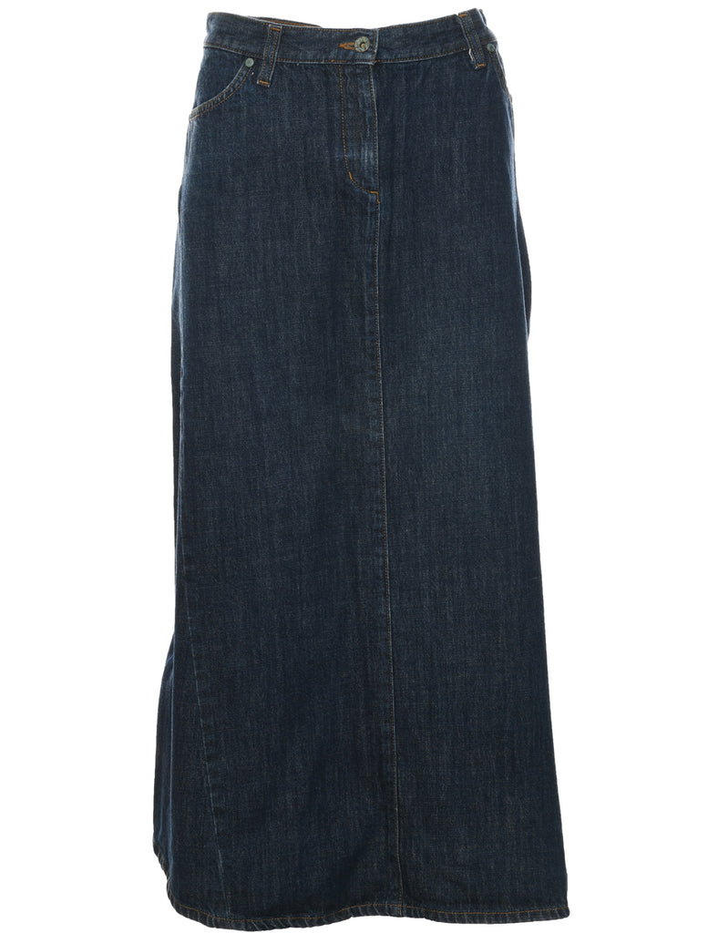 A-Line Denim Skirt - M