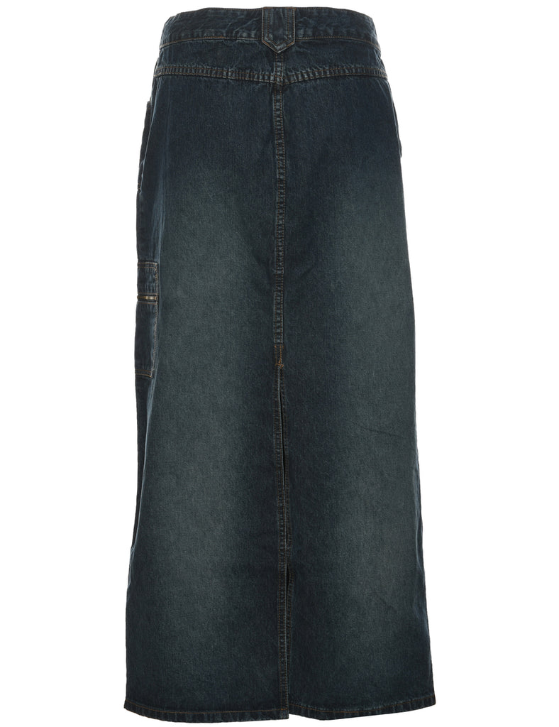 A-Line Denim Skirt - M