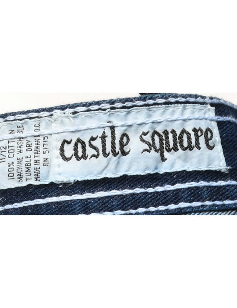 A-Line Denim Skirt - M