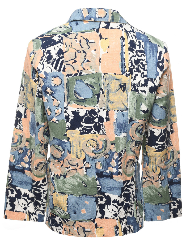 Abstract Pattern Blazer - M