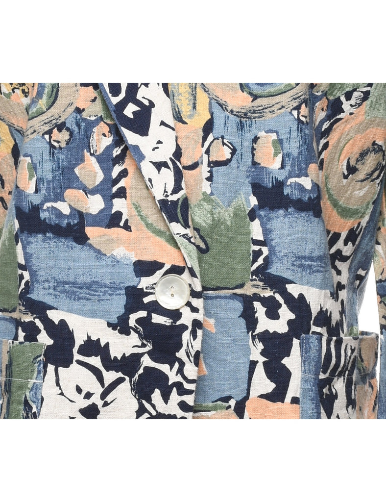 Abstract Pattern Blazer - M