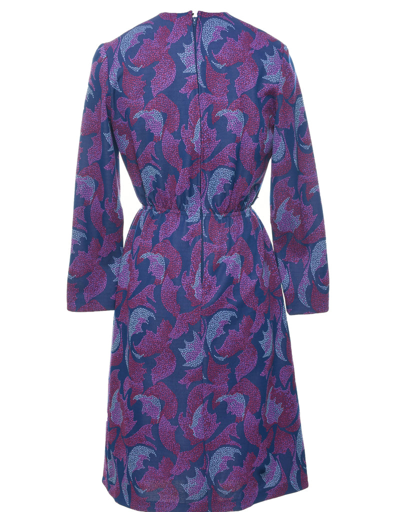 Abstract Pattern Dress - M