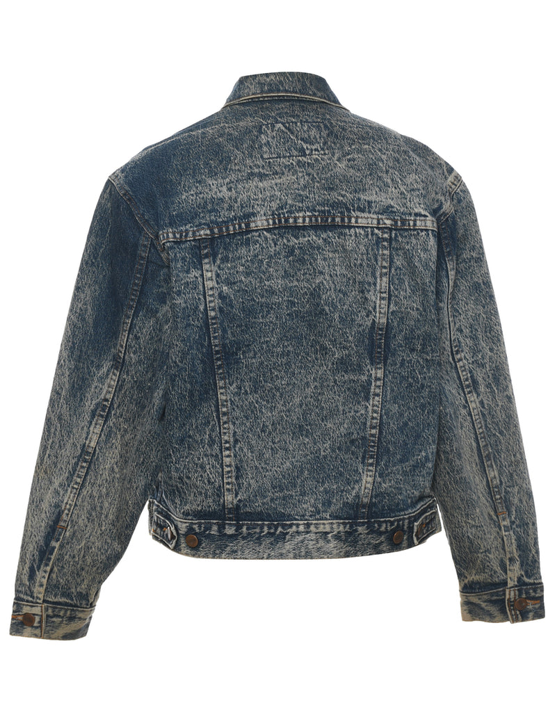 Acid Wash Denim Jacket - S