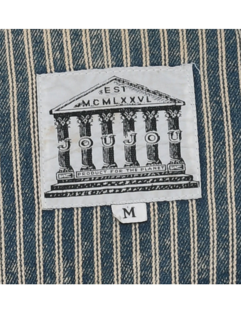 Acid Wash Denim Jacket - M