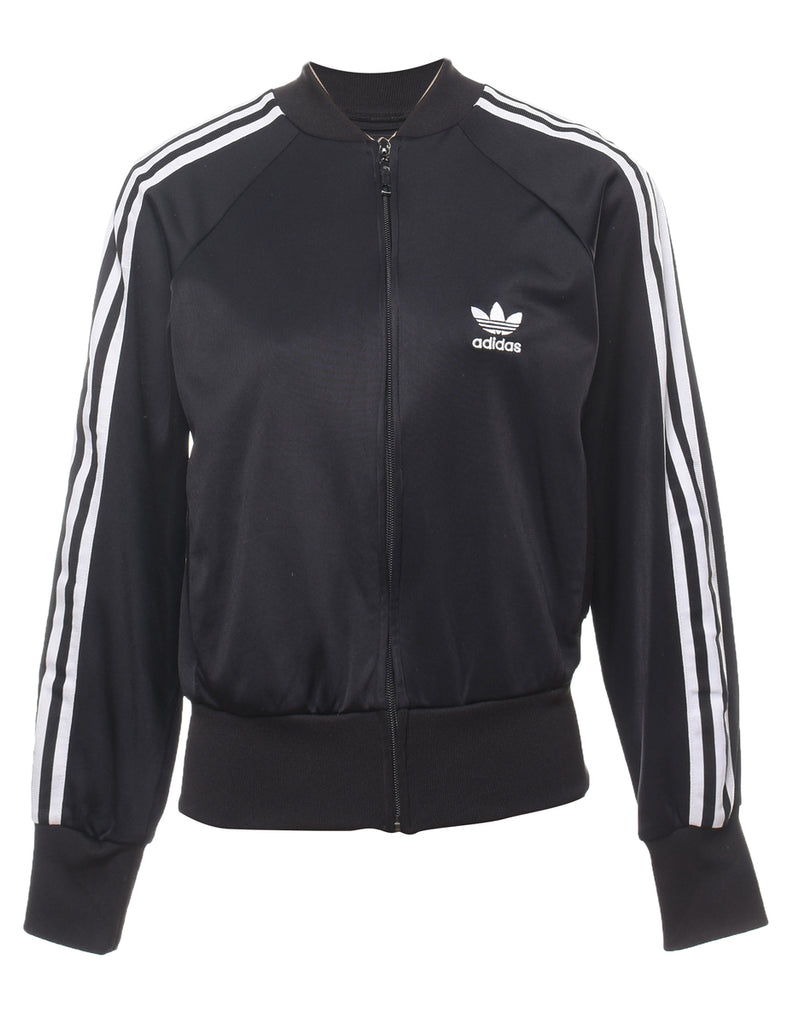 Adidas Black & White Track Top - M