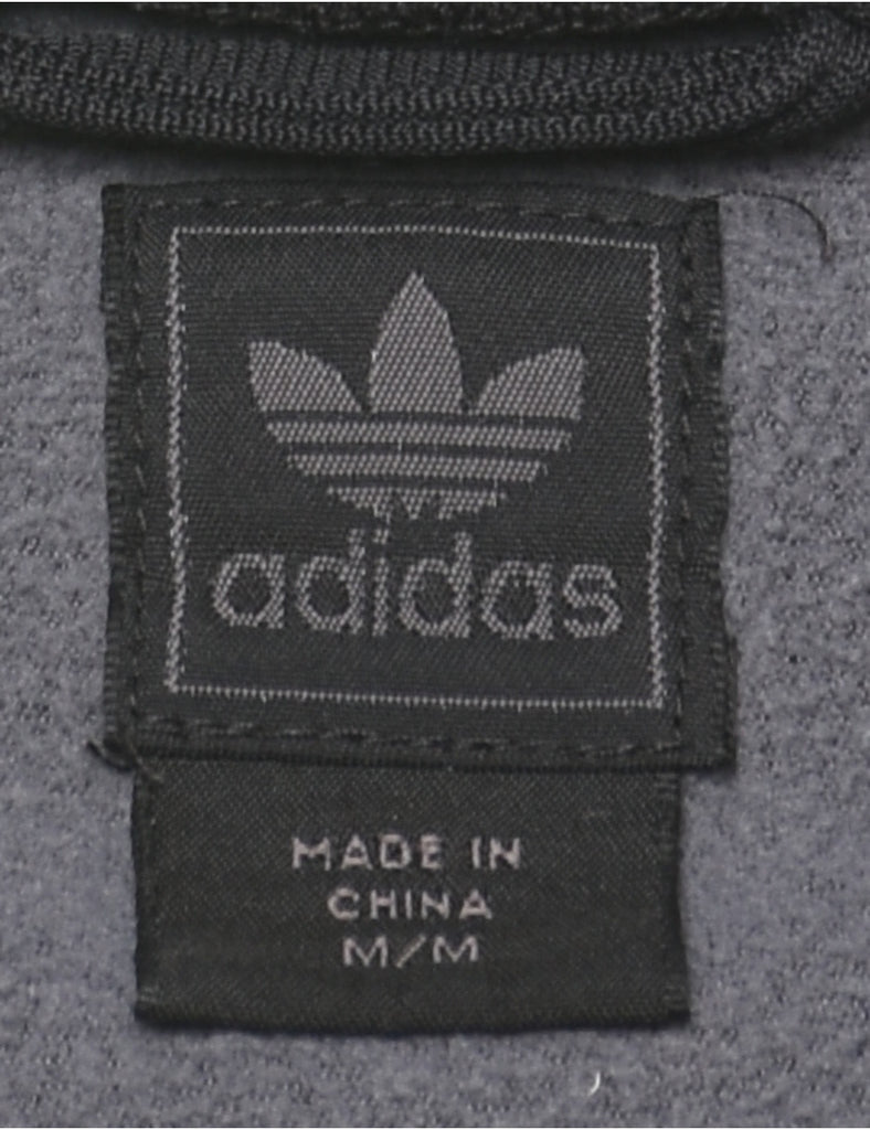 Adidas Black & White Track Top - M