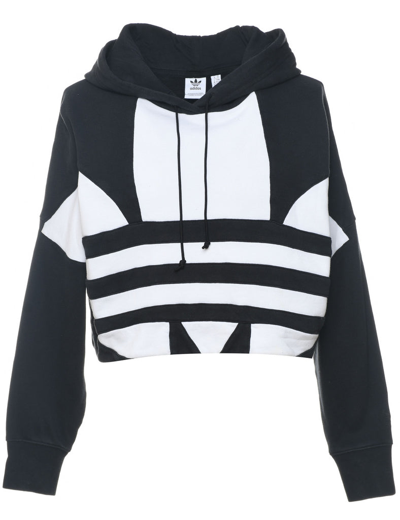 Adidas Cropped Hoodie - XS