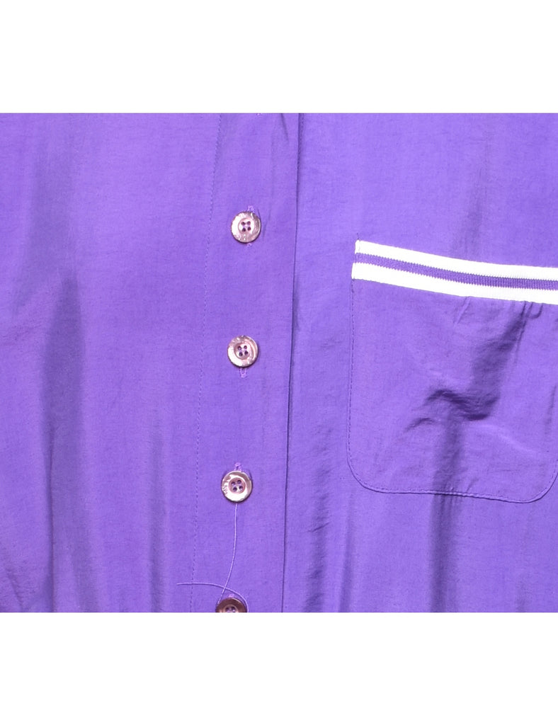 Adolfo Purple Dress - M