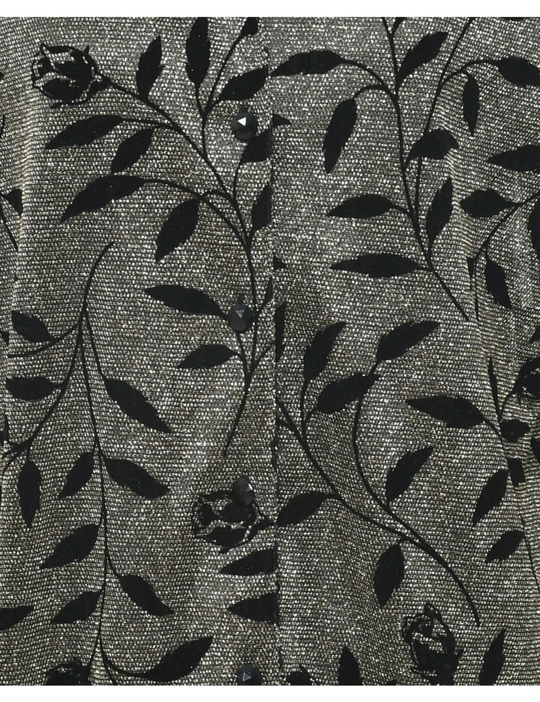 Alfred Dunner Evening Blouse - L