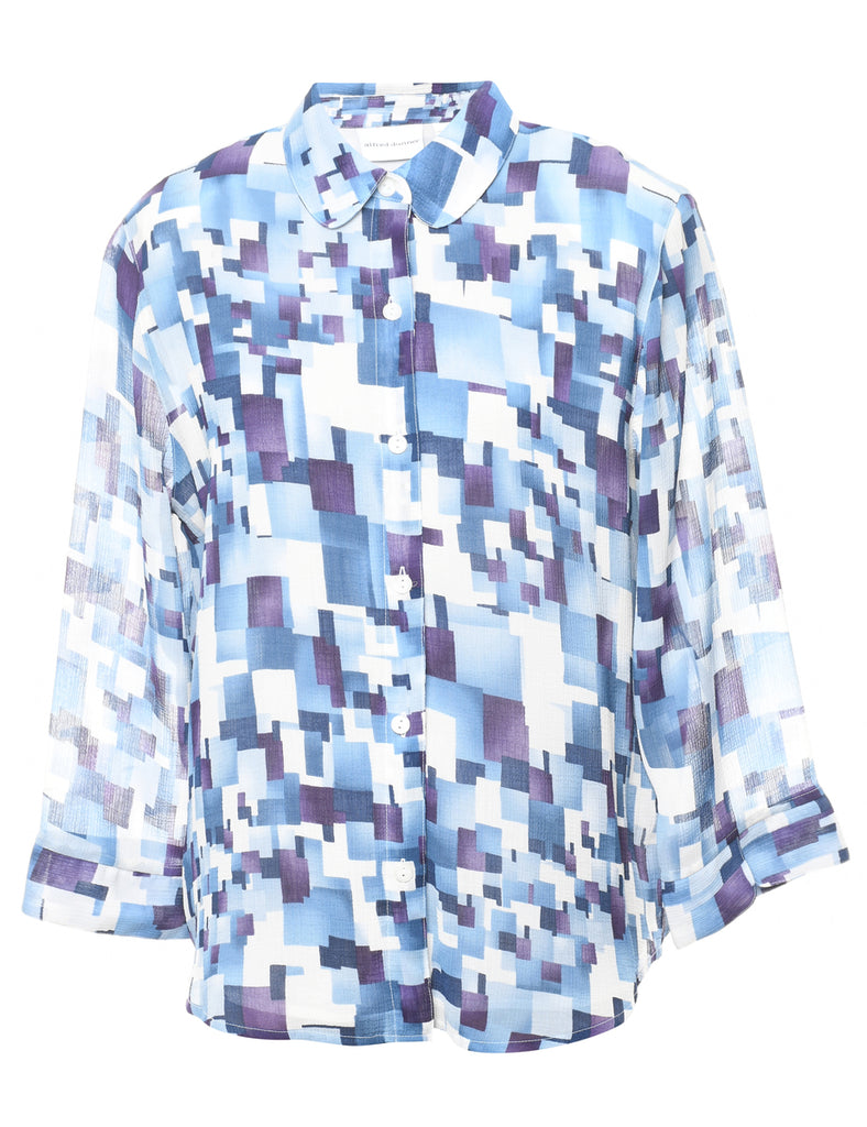 Alfred Dunner Geometric Shirt - M