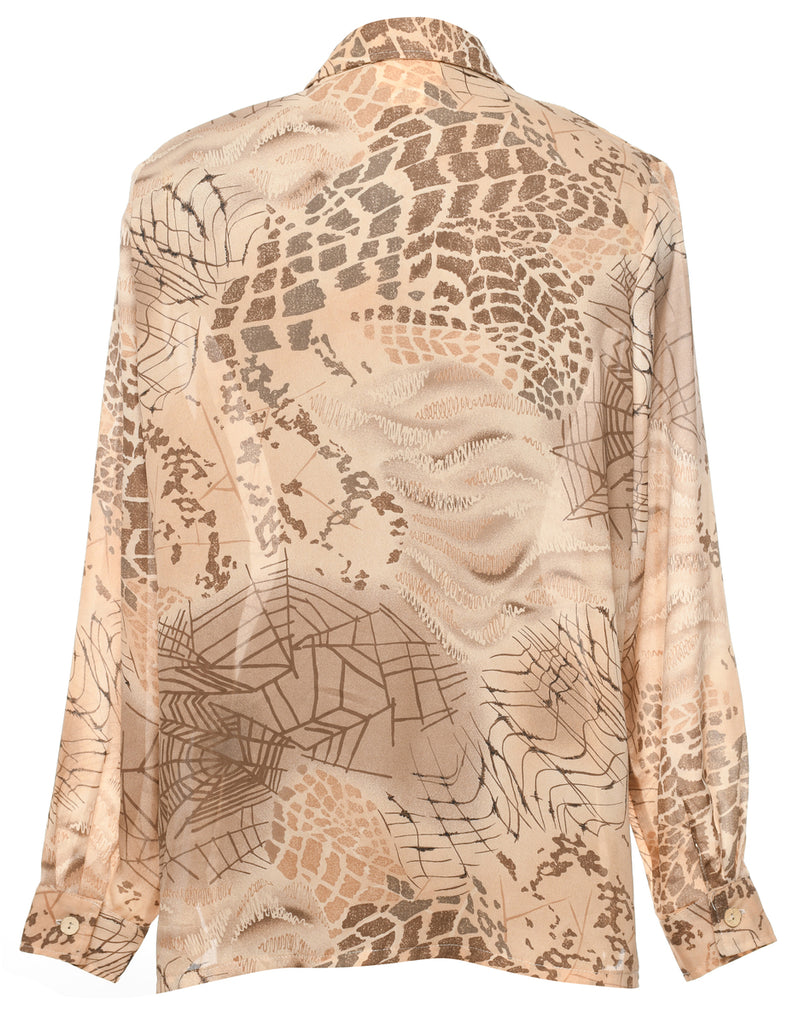 Animal Print Blouse - XL