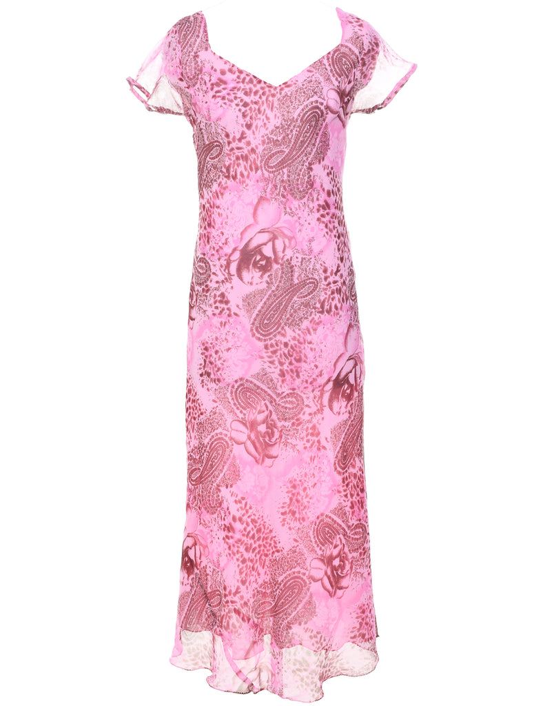 Animal Print Dress - M