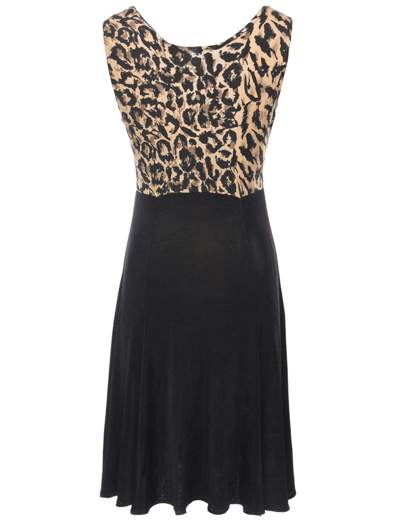 Animal Print Dress - S