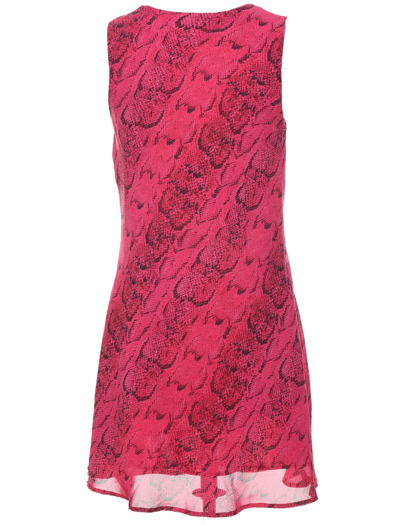 Animal Print Dress - M