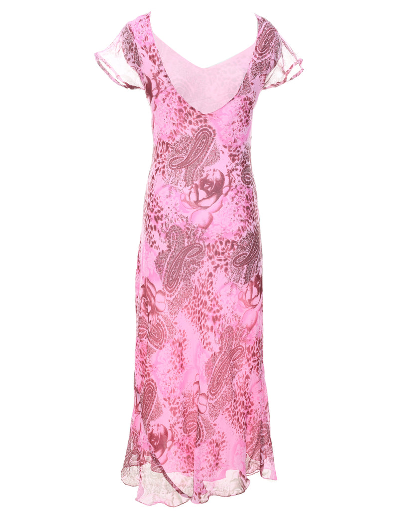 Animal Print Dress - M