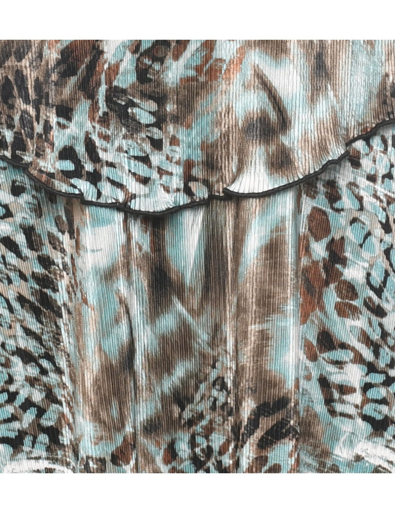 Animal Print Dress - M