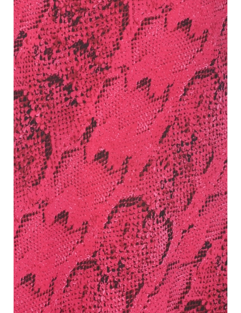 Animal Print Dress - M