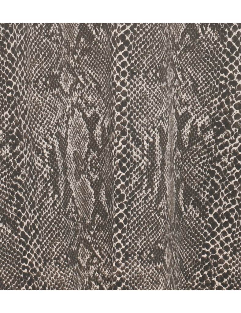 Animal Print Dress - M