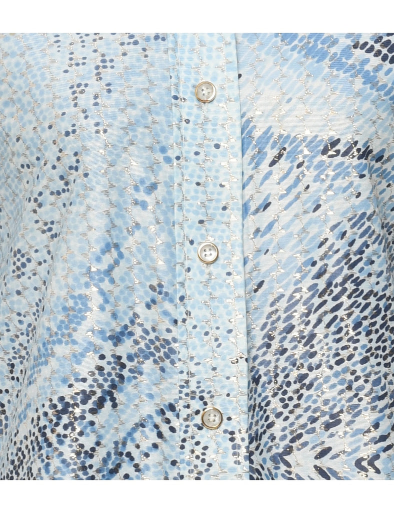 Animal Print Evening Shirt - S