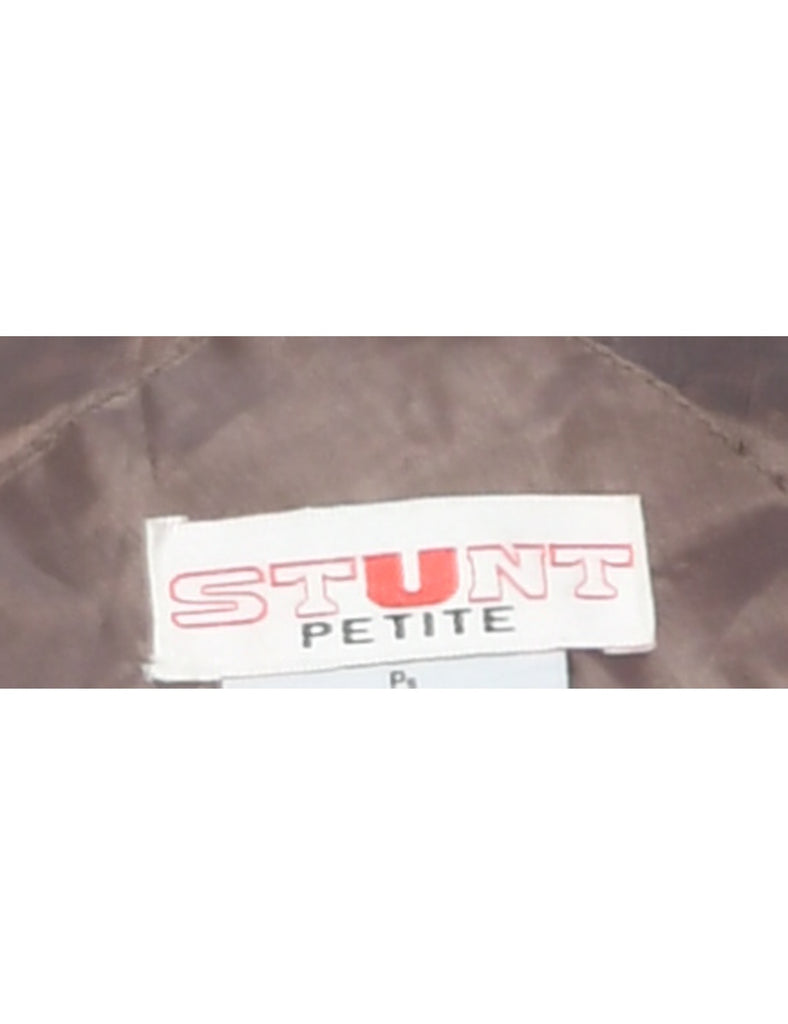 Animal Print Jacket - L