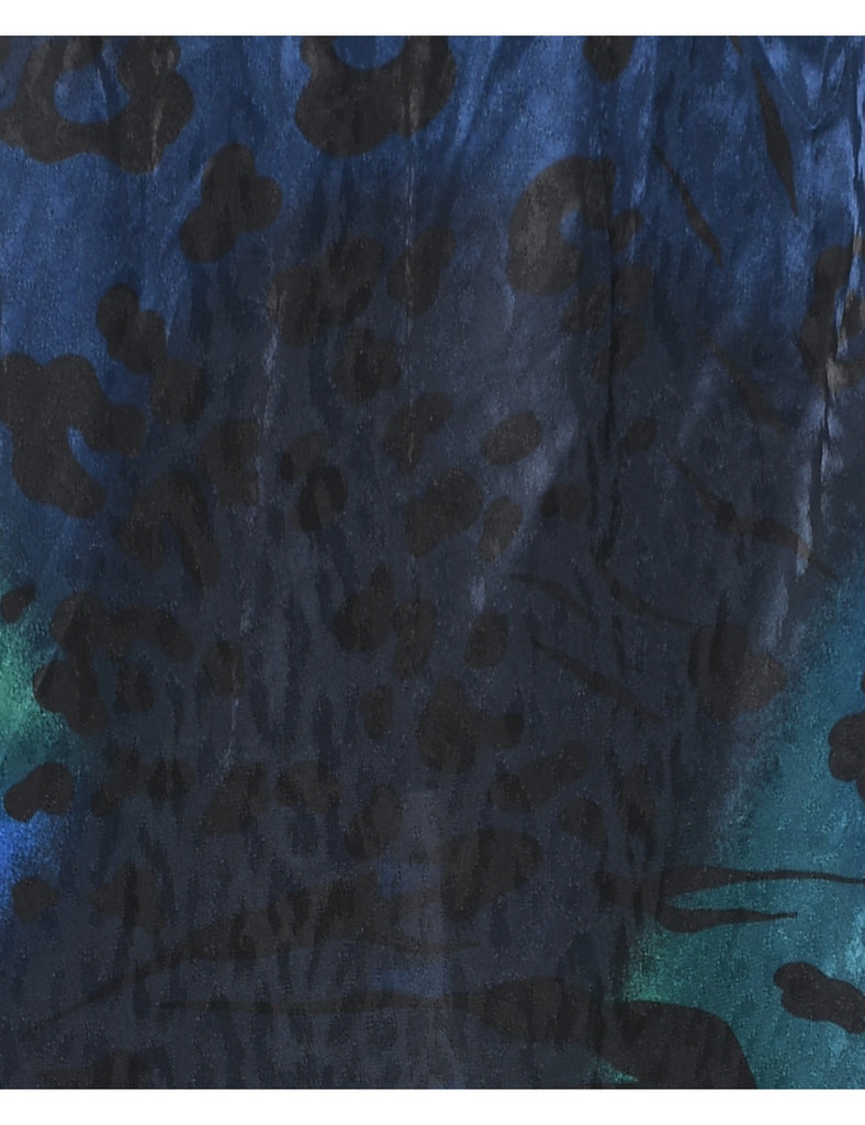 Animal Print Maxi Skirt - S