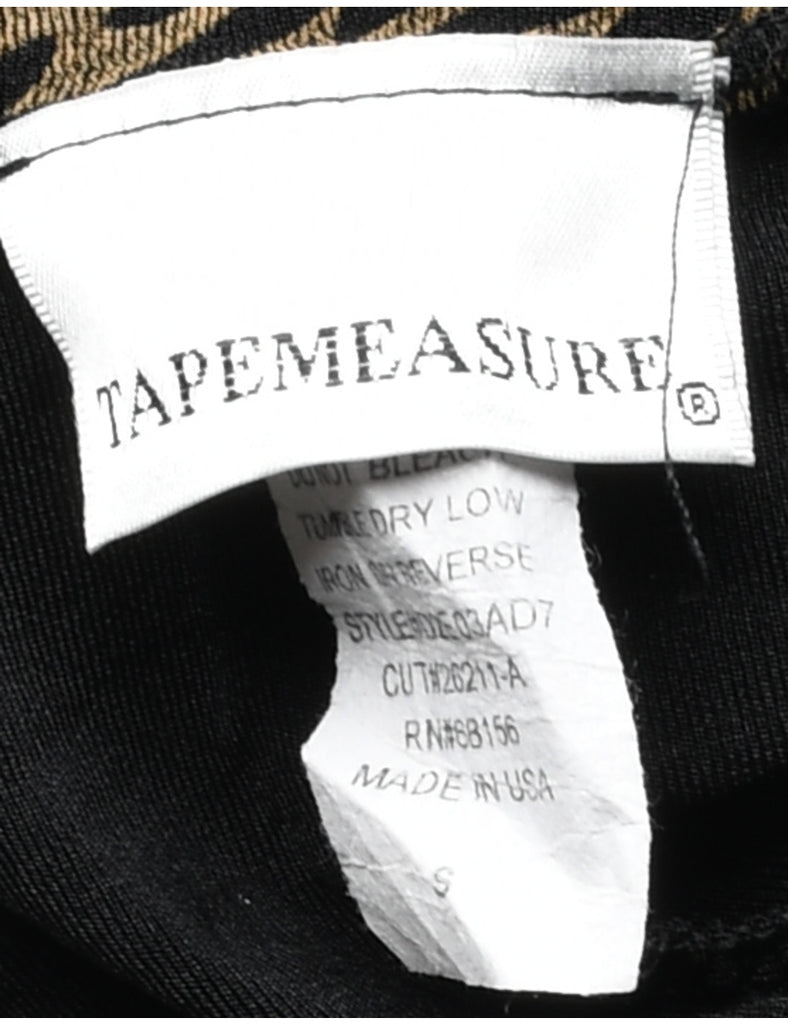 Animal Print Maxi Skirt - S