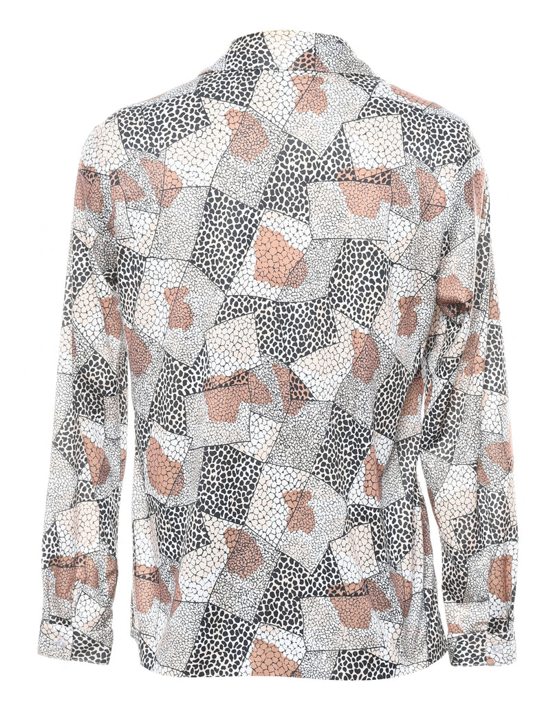Animal Print Shirt - S