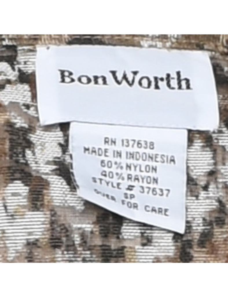 Animal Print Shirt - S